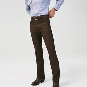 Like New Wrangler Men's Wrancher Dress Jean, Brown, 36W x 32L